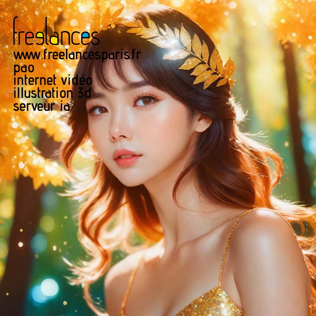 Pao mise en page internet vidéo illustration 3d serveur IA générative AI freelance paris studio de création magazines uzix4920